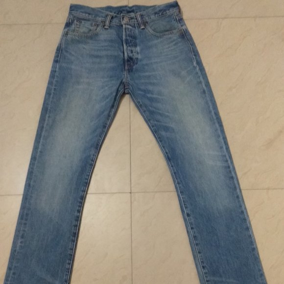 Original 501 Levi's selvedge denim Jeans - Picture 3 of 16